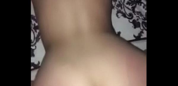  Homemade POV Thick Latina throws it back while parents are asleep